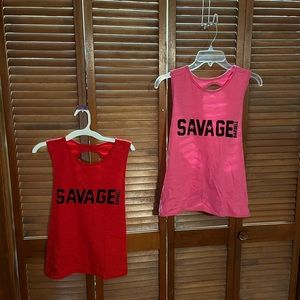 Savage Barbell tanks